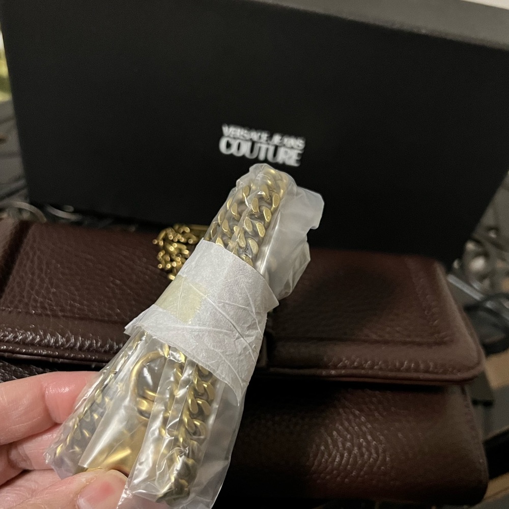 ❌SOLD❌ NWT Versace Jeans Couture Wallet on Chain - Picture 7 of 11